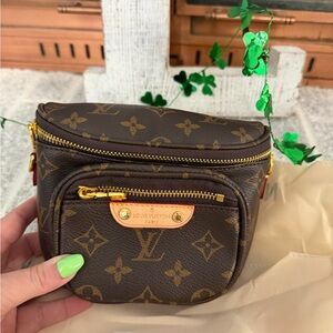 Brown Monogram Women's Bag & Matching Wallet